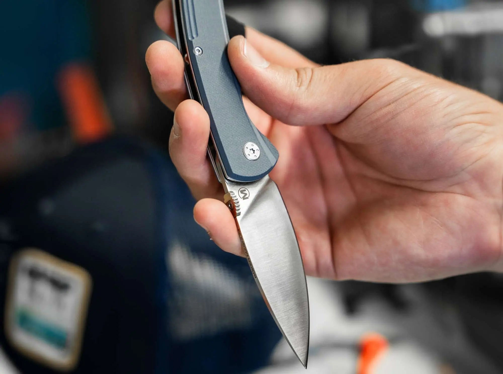 Böker Magnum Huayna Blue – 440B Taschenmesser mit G10 Griff Böker Magnum