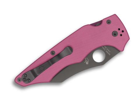 Spyderco YoJumbo Pink Sprint Run – Limitiertes Wharncliffe-Messer mit CPM-S-30V & DLC