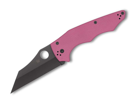 Spyderco YoJumbo Pink Sprint Run – Limitiertes Wharncliffe-Messer mit CPM-S-30V & DLC