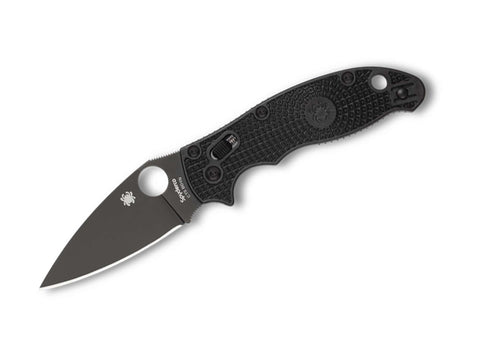 Spyderco Manix 2 Lightweight All Black – Ultraleichtes Taschenmesser mit Ball Bearing Lock
