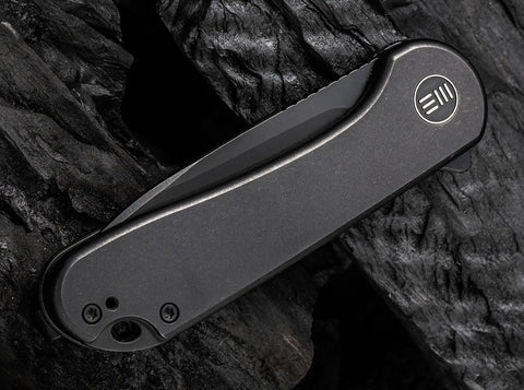 WE Knife Elementum Titanium Black – CPM-20CV Einhandmesser