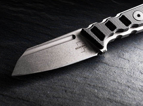 Böker Plus Ylvi – kompaktes feststehendes EDC- & Neck Knife mit D2-Klinge