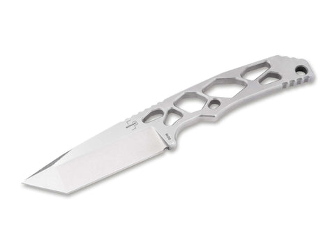 Böker Plus Superlight Tanto Feststehendes Messer D2 Stahl Kydexscheide