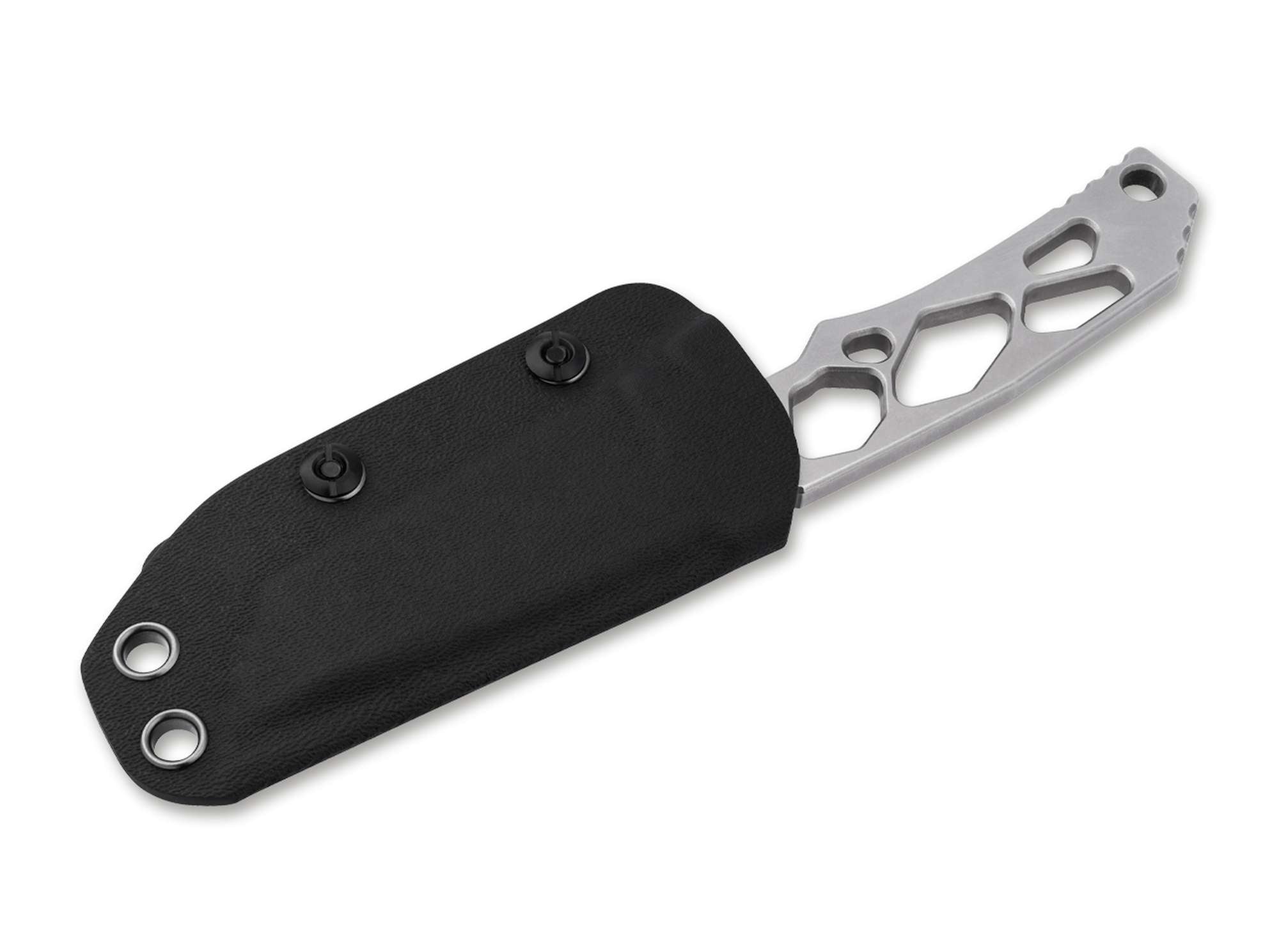 Böker Plus Superlight Tanto Feststehendes Messer D2 Stahl Kydexscheide