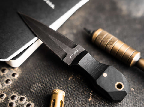 Böker Plus Pocket Rocket – kompaktes Neck Knife aus D2-Stahl mit G10-Griff