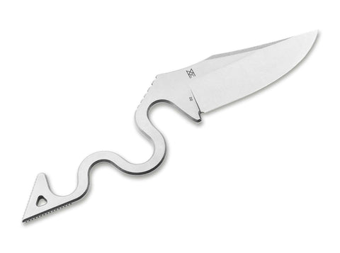 Böker Plus The Midgards Snake – Feststehendes Messer D2 Stahl, Ganzstahlkonstruktion, Kydex-Scheide