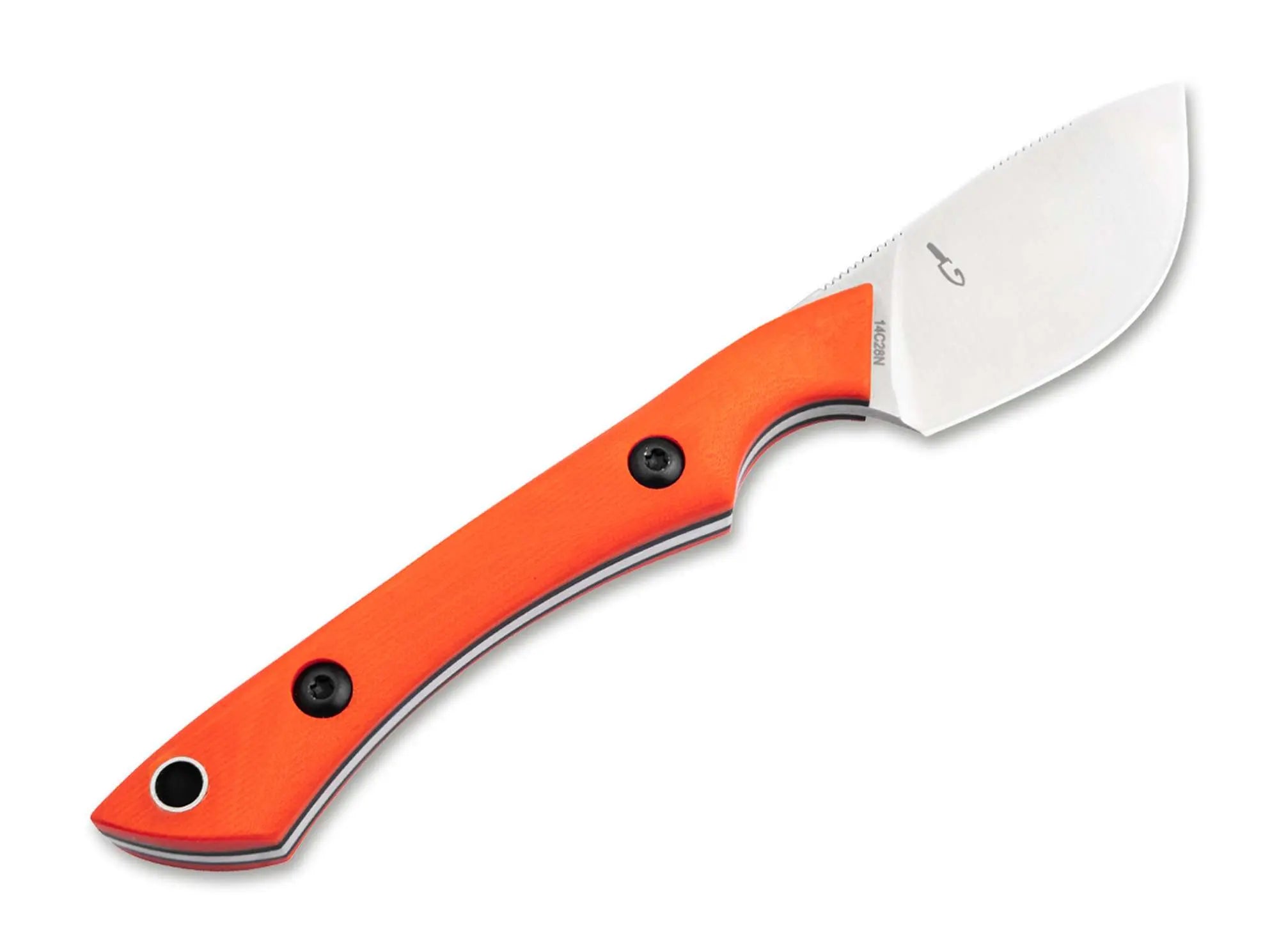 Böker Plus M.U.K. Orange – kompaktes Nessmuk-Fixed-Blade für Jagd & Outdoor Böker Plus