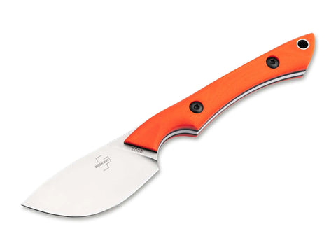 Böker Plus M.U.K. Orange – kompaktes Nessmuk-Fixed-Blade für Jagd & Outdoor Böker Plus