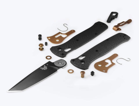 Benchmade 537BK-10 Bailout – Black Blade, Carbon Fiber, S90V, AXIS Lock