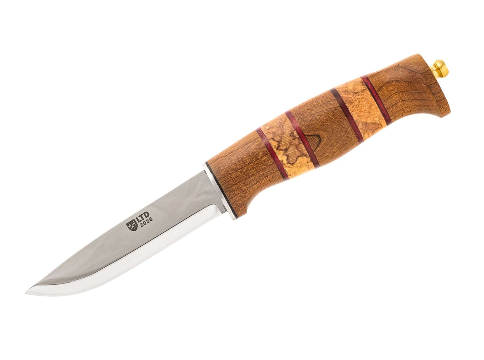 Helle Harding Rubin 2026 Limited Edition Messer H3LS Holz Sammlermesser aus Norwegen