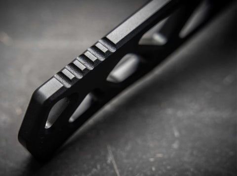 Heckler & Koch FX01 – Feststehendes Ganzstahlmesser D2, Tanto-Klinge & Kydexscheide
