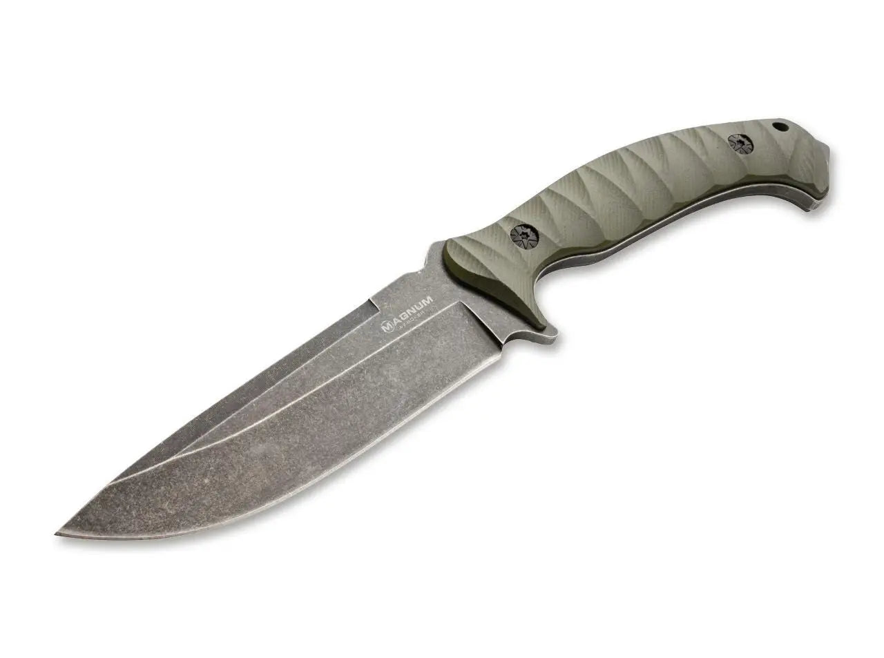 Böker Magnum Persian Fixed – feststehendes Outdoormesser mit 12 cm 440A Klinge, Full Tang & Kydexscheide Böker Magnum