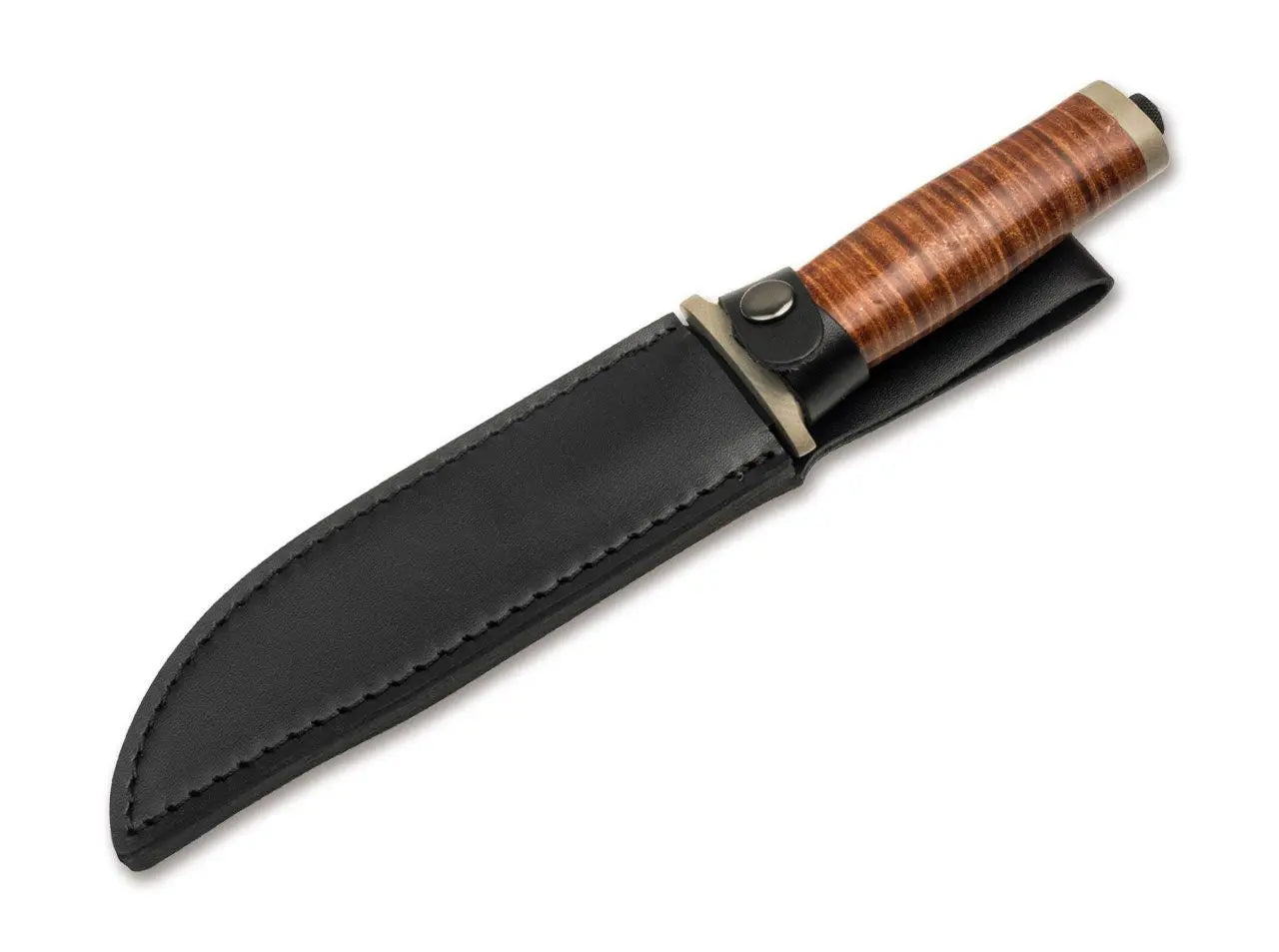 Böker Magnum Ranger Field Bowie Messer 440A Bowie Jagdmesser Outdoor Lederscheide Böker Magnum
