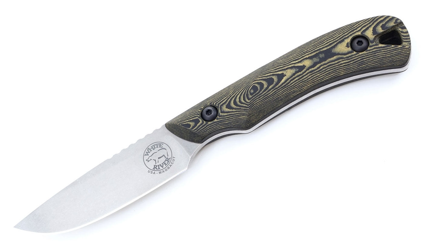 White River Axiom – CPM MagnaCut Fixed Blade Messer inkl. Kydexscheide (USA)