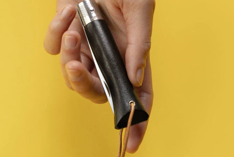 Opinel néo6 Opiflex Taschenmesser Ebenholz – 7 cm EDC, sicher & edel, Made in France