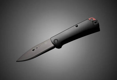 Sandrin Knives Dellatorre SK-1 – Wolframcarbid (HRC 71) Slipjoint | Titanium Clip | Made in Italy GMELCH