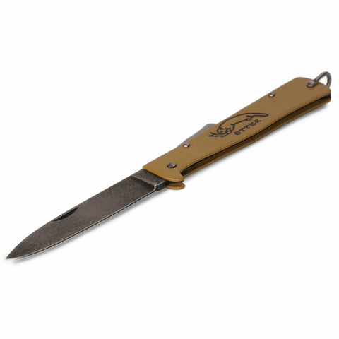 OTTER Mercator Sahara – Klappmesser mit C75 Stone Wash & sandfarbenem Griff, Solingen