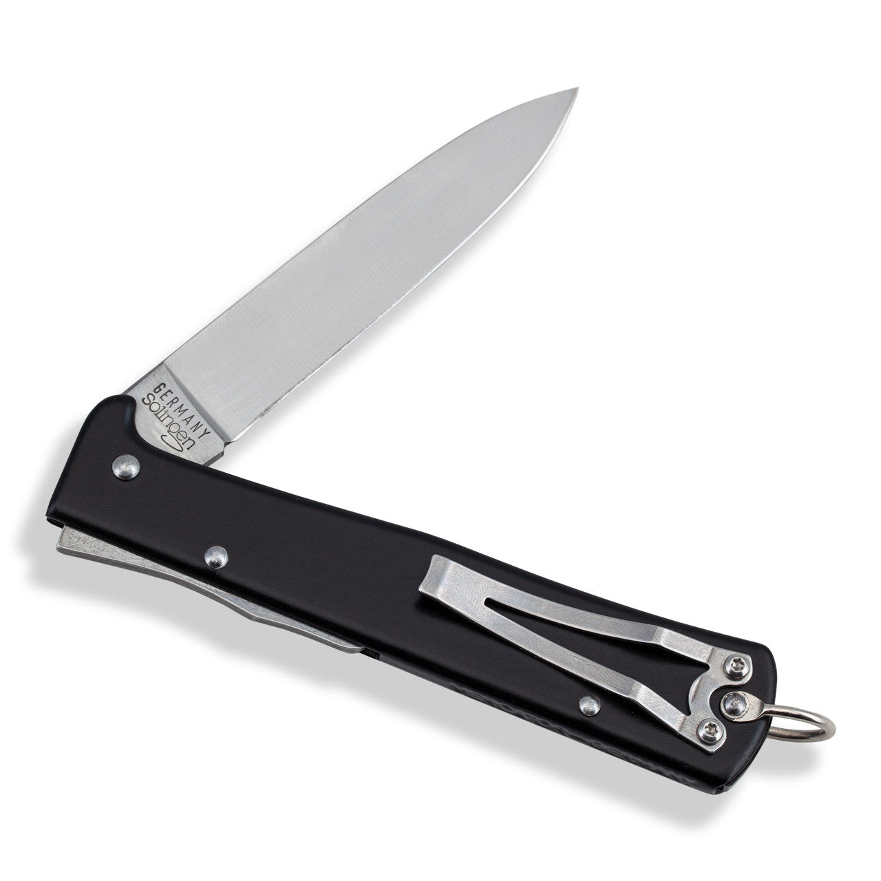 OTTER Mercator mit Clip – Solinger Klassiker seit 1867 mit Edelstahlclip, §42a konform