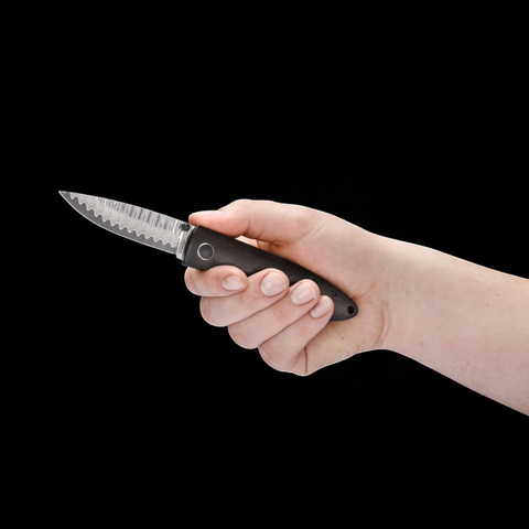 Böker Plus Damascus Gent I Taschenmesser Damaststahl Ebenholz Linerlock Messer