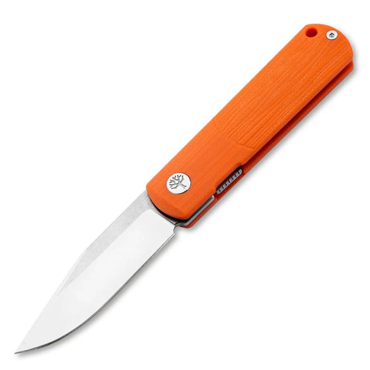 Böker BRLW G10 Orange Taschenmesser – MagnaCut Stahl, Linerlock, limitiert – Handgefertigt in Solingen Böker Manufaktur Solingen