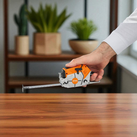 STIHL Maßband Motorsäge 5 m – Werkzeug im Motorsägen-Design – Sammlerstück