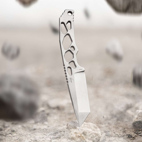 Böker Plus Superlight Tanto Feststehendes Messer D2 Stahl Kydexscheide