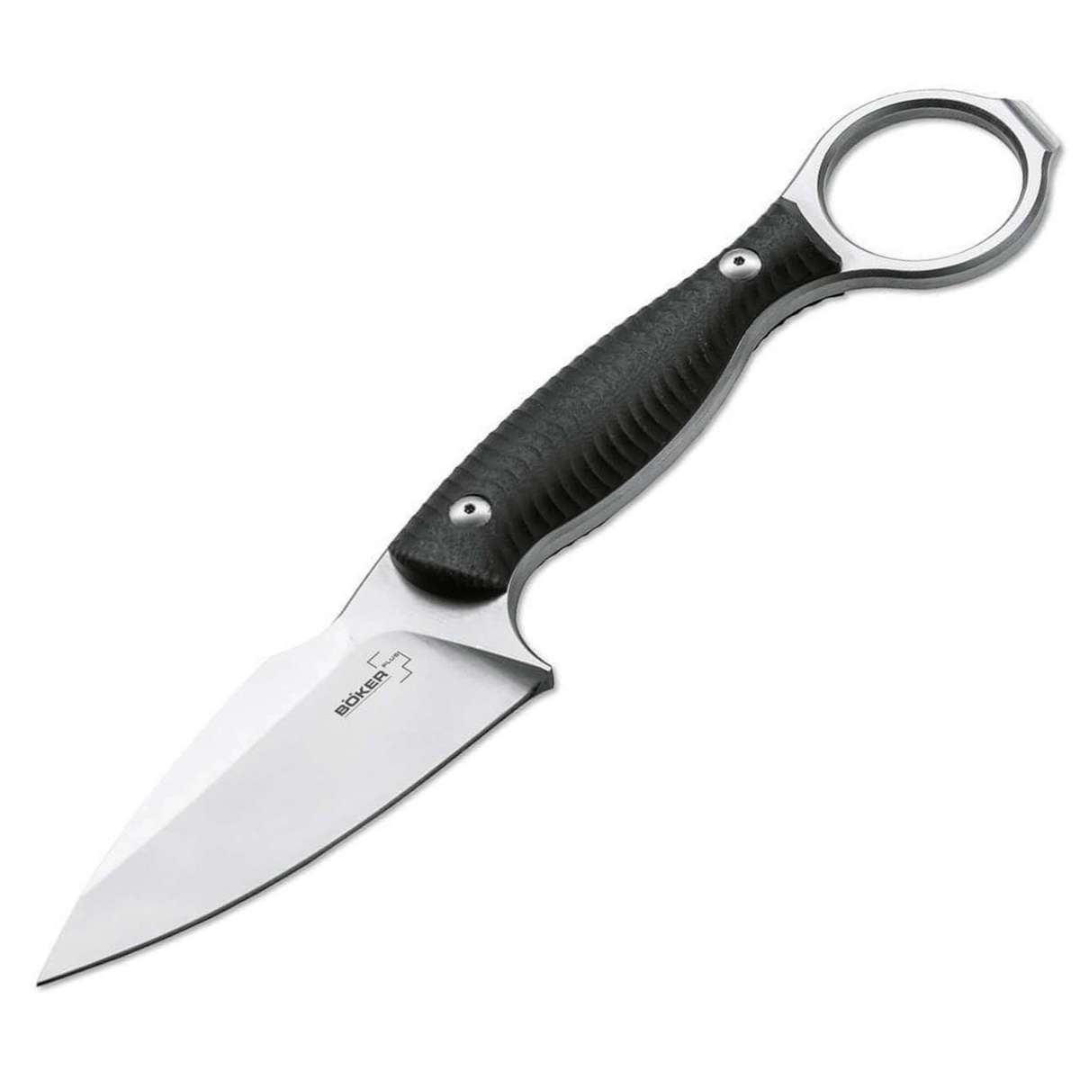 Böker Plus Accomplice D2 Feststehendes Messer EDC Neck Knife G10 Kydexscheide