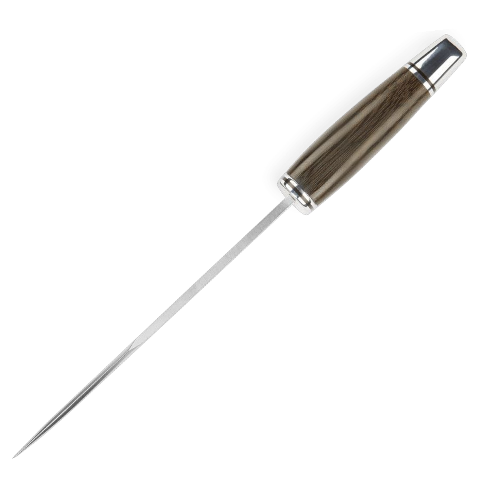 Buck 120 General Pro Jagdmesser – S35VN Stahl, Micarta Griff, Lederscheide – Made in USA