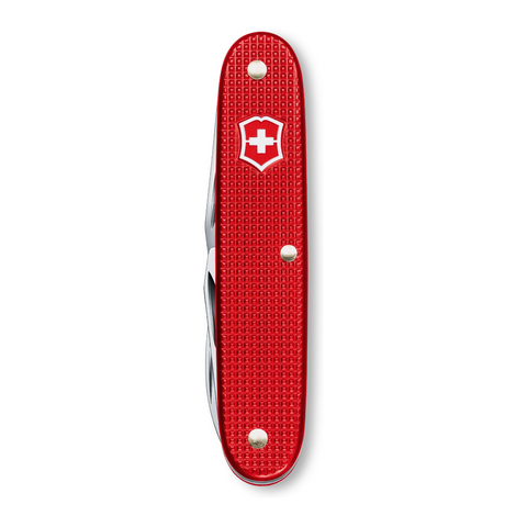 Victorinox Companion Slim Alox Rot 93 mm – Taschenwerkzeug ohne Klinge mit Schere & Schraubendreher