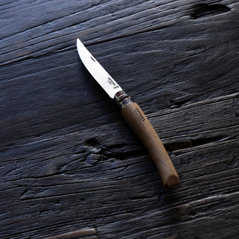 Opinel Effilé 8 Buche – Elegantes Slim-Taschenmesser mit Buchenholzgriff & 8 cm Edelstahlklinge