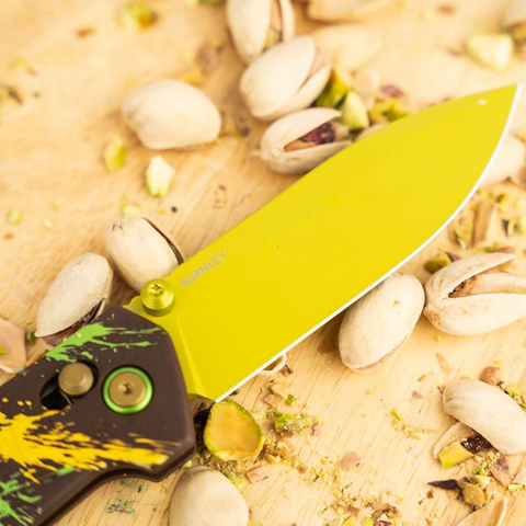 Böker Plus Kihon Dubai Chocolate – Sonderedition Taschenmesser mit D2-Klinge & GFN-Griff von Lucas Burnley