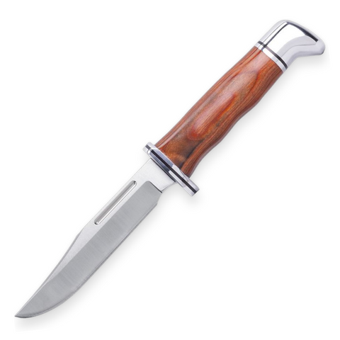 Buck Knives 117 Brahma – Jagd- und Outdoormesser mit 420HC Edelstahlklinge & Lederscheide
