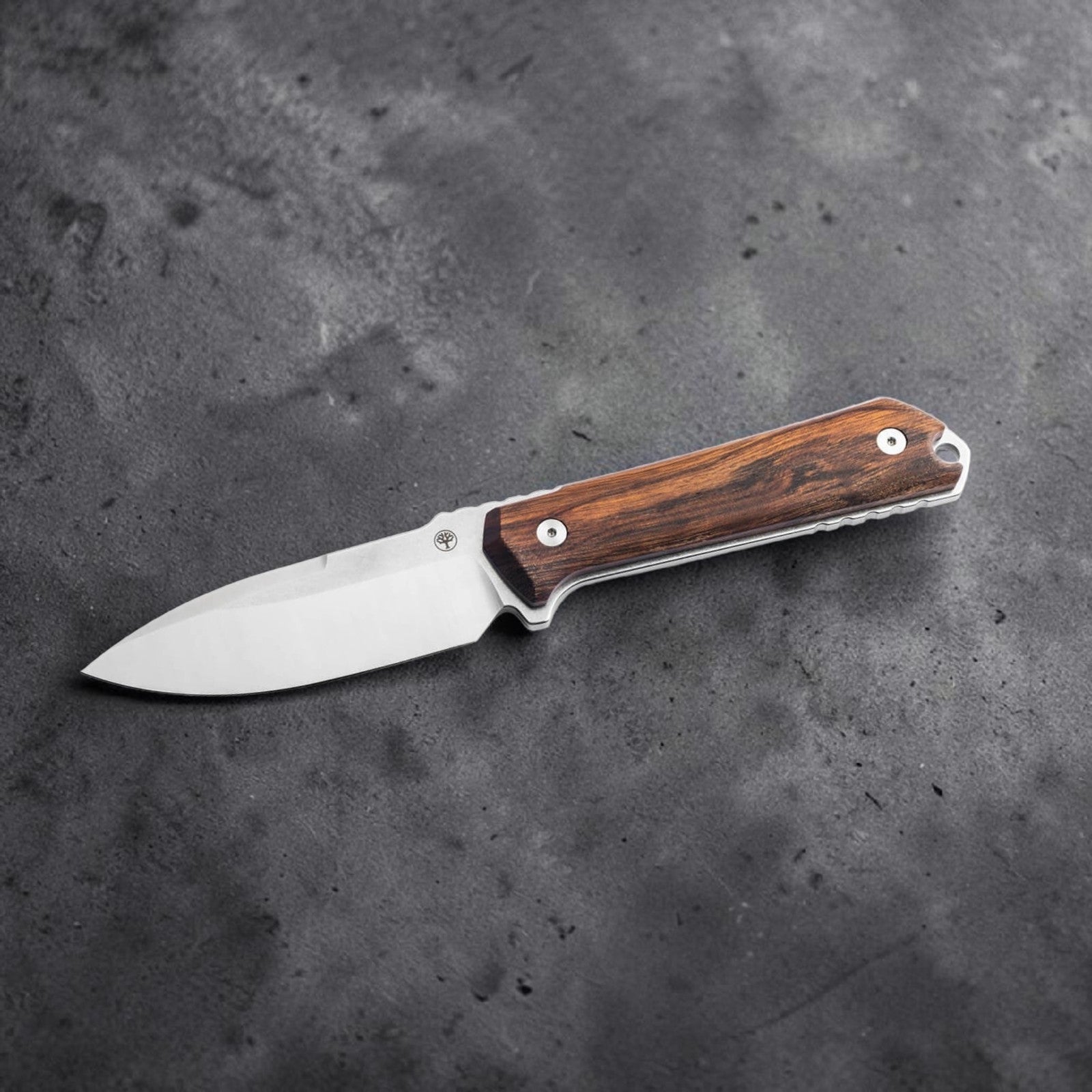 Böker Kiboku Wüsteneisenholz – Feststehendes Messer mit RWL-34 Stahl, Lucas Burnley Design, Made in Solingen