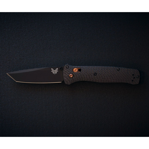 Benchmade 537BK-10 Bailout – Black Blade, Carbon Fiber, S90V, AXIS Lock