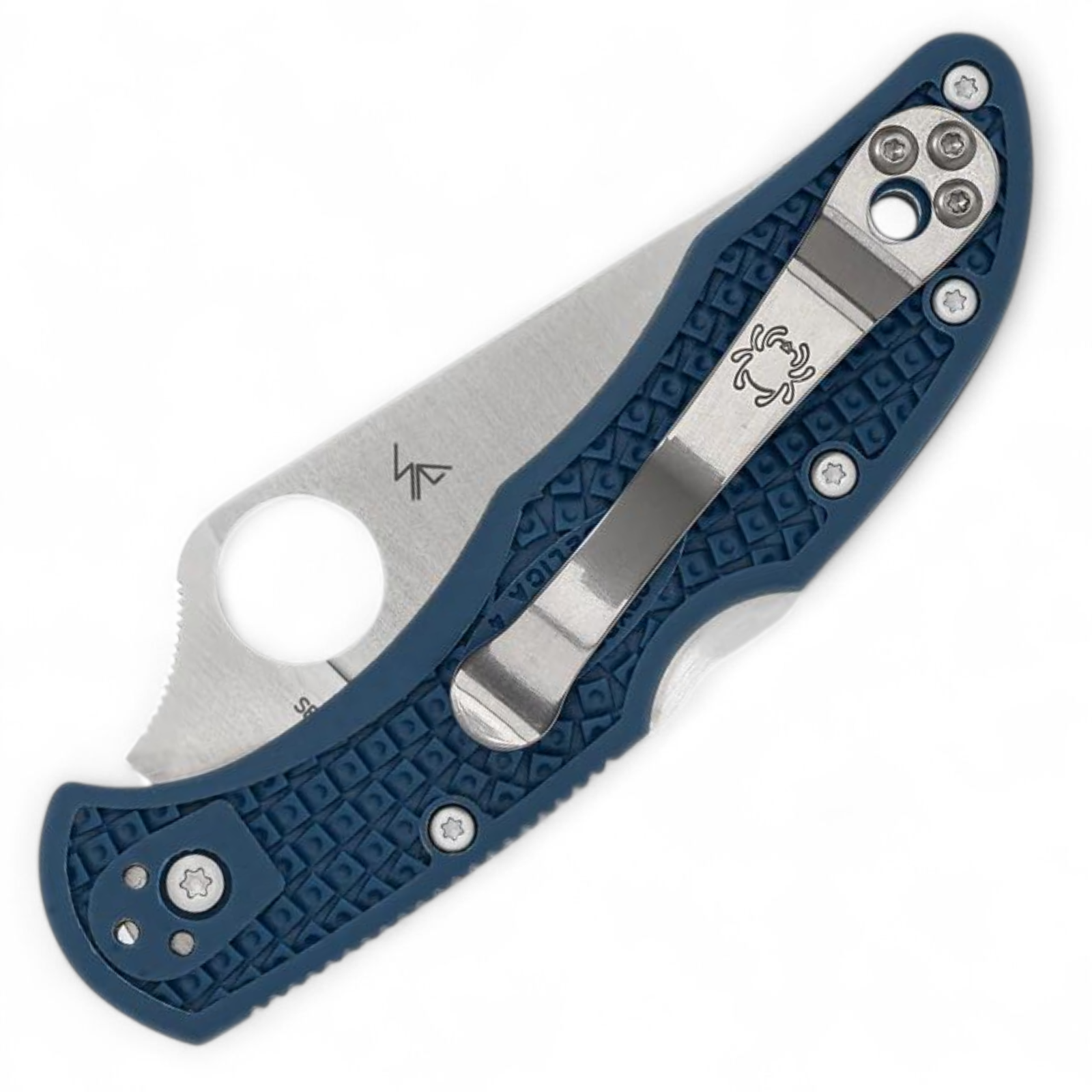Spyderco C11PCBL Delica 4 – Cobalt Blue FRN, CPM SPY27, Back Lock