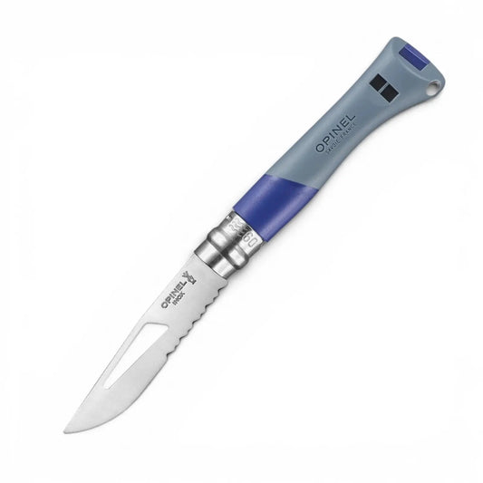 Opinel N°09 Ocean Blau – Segler- & Wassersportmesser - GMELCH