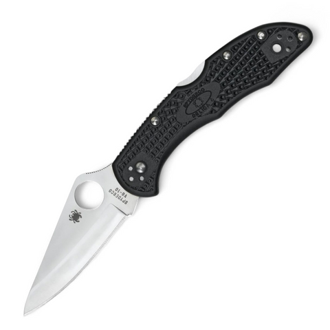 Spyderco C11PBK Delica 4 Black – VG-10 Klappmesser mit FRN Griff