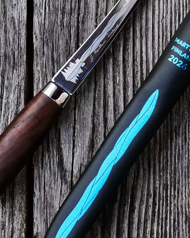 Marttiini Järvi Annual Knife 2026 – Limitiertes Jahresmesser, Fischfiletiermesser, Birkenholz