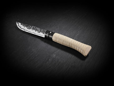 Opinel N°10 X Shiori Limited Edition – Japanisches Messer mit geflammtem Ahorngriff
