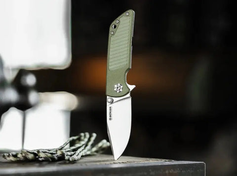 Böker Sherman EDC II - G10 OD Green - MagnaCut - Limited - GMELCH