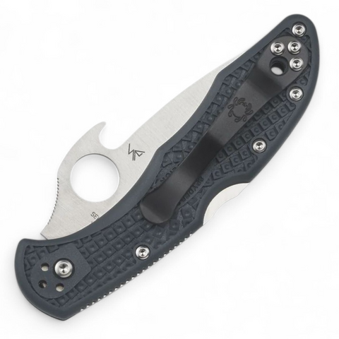 Spyderco C11PGYW Delica 4 Emerson Opener – VG-10 Klappmesser FRN