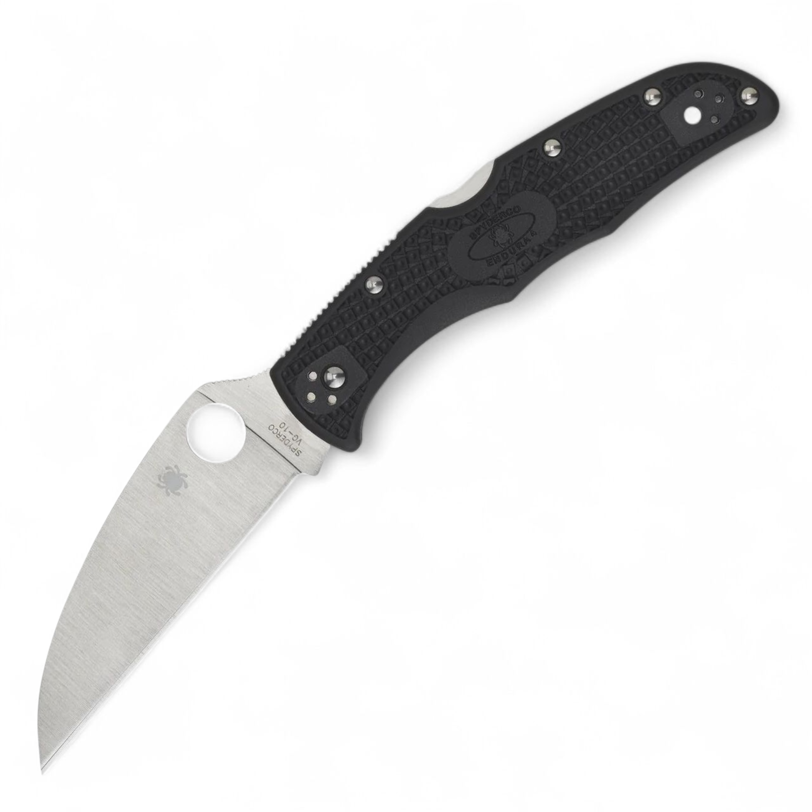 Spyderco C10FPWCBK Endura 4 Wharncliffe – VG-10 Klappmesser FRN