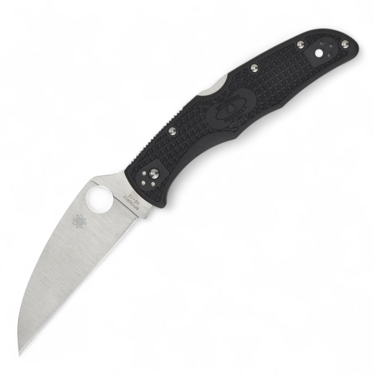 Spyderco C10FPWCBK Endura 4 Wharncliffe – VG-10 Klappmesser FRN