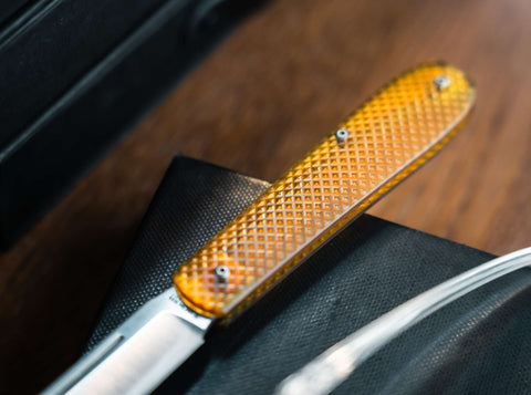 Böker Manufaktur Solingen Coffin Ultem – Slipjoint Taschenmesser mit MagnaCut-Klinge