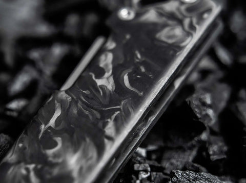 Böker Jahresmesser 2026 Damast 999 Stück Solingen Sammlermesser Carbon Backlock Böker Manufaktur Solingen