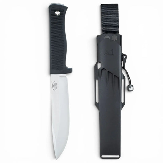 Fällkniven A1nz - Forest Knife - Survivalmesser, Lam. VG7 - GMELCH