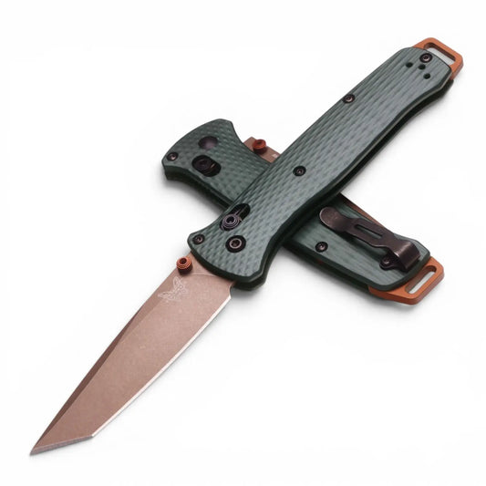 Benchmade 537FE-2601 Bailout, S90V, Taiga Green - GMELCH
