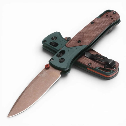 Benchmade 535FE-2602 Bugout, S90V, Taiga Green - GMELCH