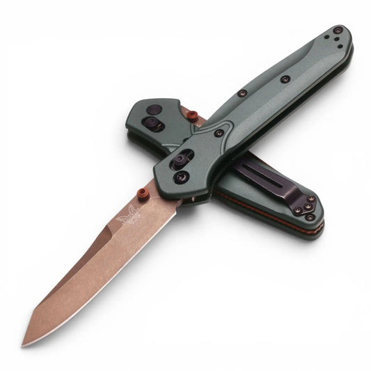 Benchmade 940FE-2601 Osborne, S90V, Taiga Green - GMELCH