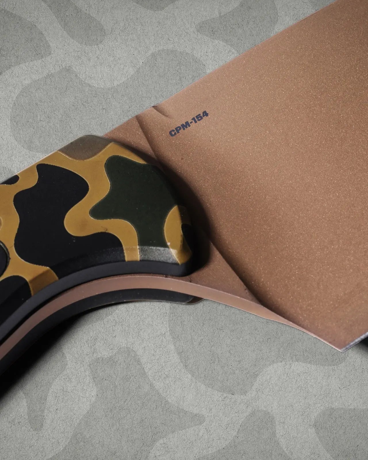 Benchmade 4010FE-2601 Camo Station Knife, Limited - GMELCH